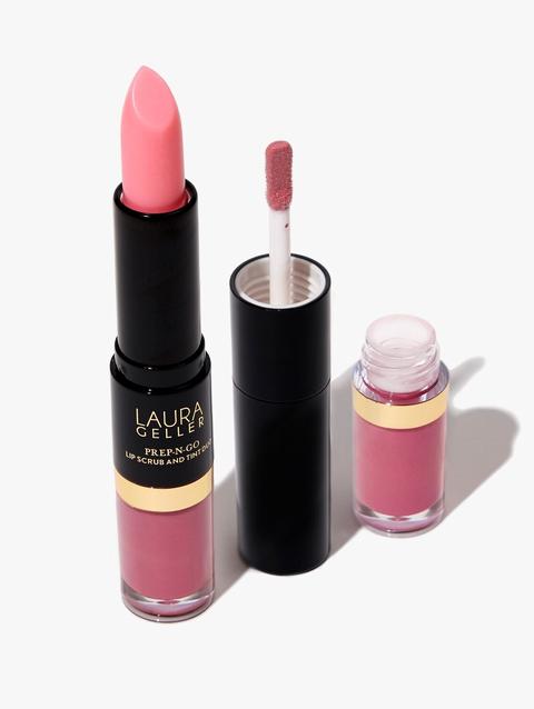 Laura Geller Prep-n-Go Lip Scrub and Tint Duo