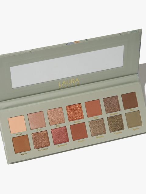 Laura Geller The Casual Collection Copper & Khaki 14 Multi-Finish Eyeshadows