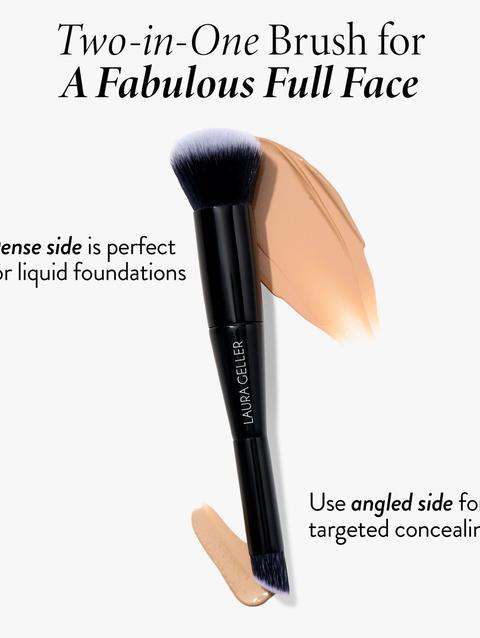 Laura Geller Dual-Ended Concealer + Foundation Brush