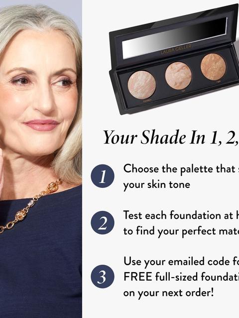 Laura Geller Baked Balance-n-Brighten Foundation Shade Finder Trio