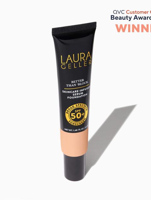 Laura Geller Better Than ‘Block Skincare-Infused Serum Foundation with Broad Spectrum SPF 50+