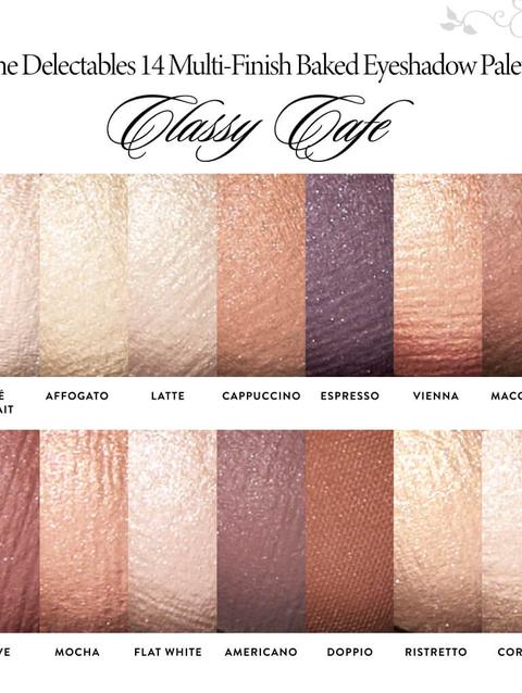 Laura Geller The Delectables 14 Multi-Finish Baked Eyeshadows, Classy Cafe