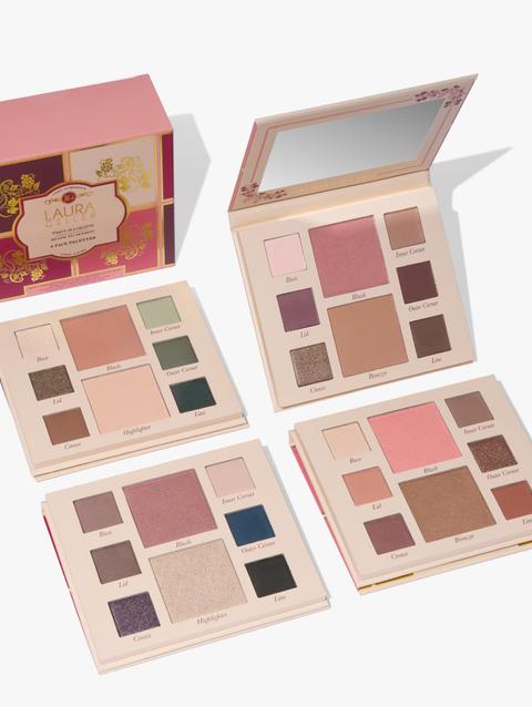 Laura Geller Party in a Palette Ready to Jetset! 4 Face Palettes